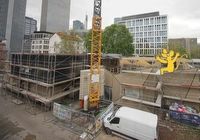 Daumenkino aus Bildern der Webcam der Baustelle Kita Deutsche Bundesbank